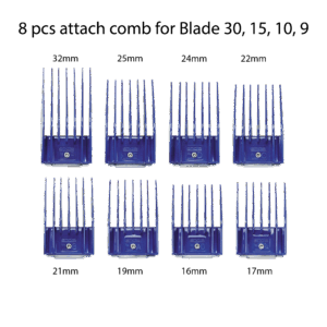 Andis 8pcs Comb Large (Longer length)