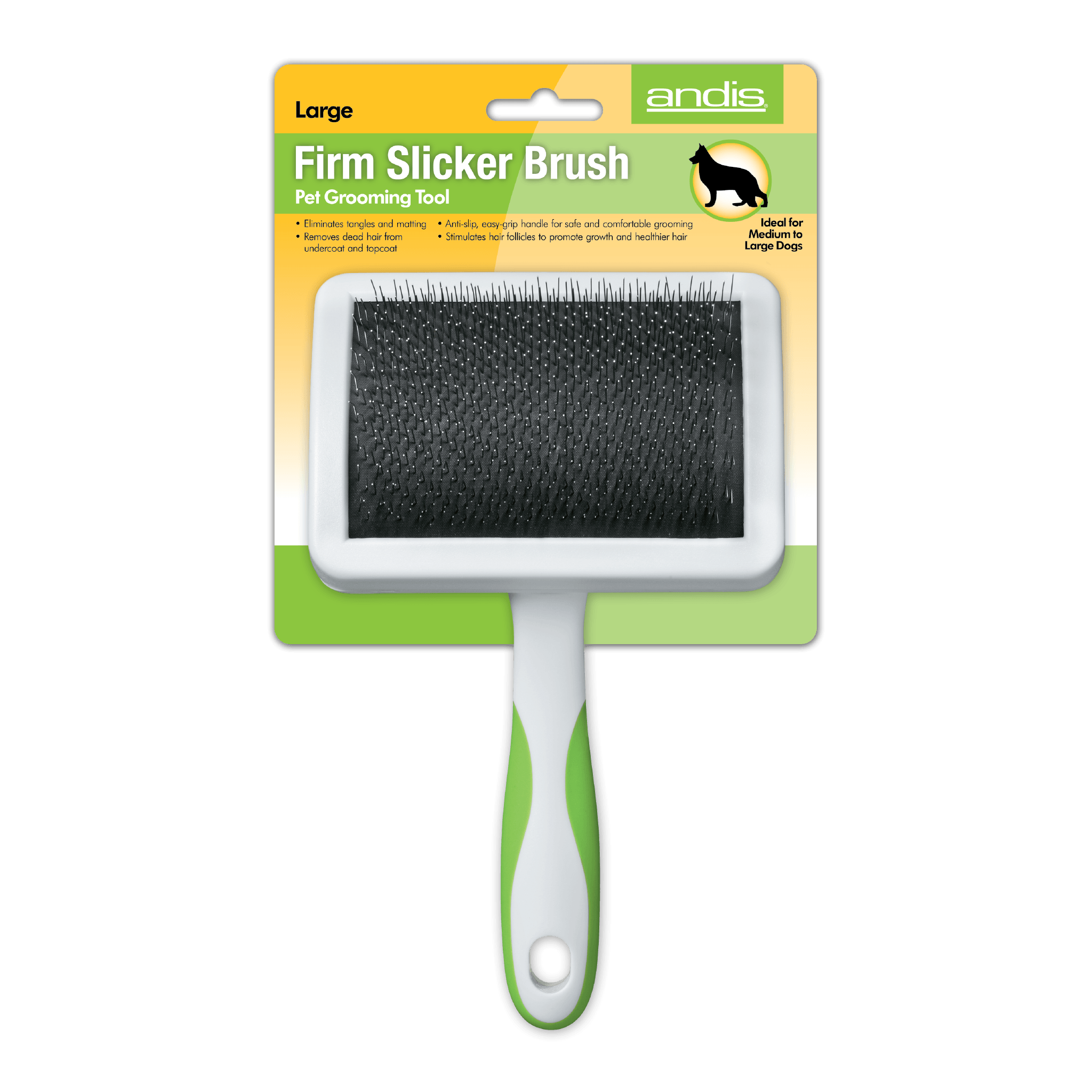 Andis Firm Slicker Brush (L) - Image 2