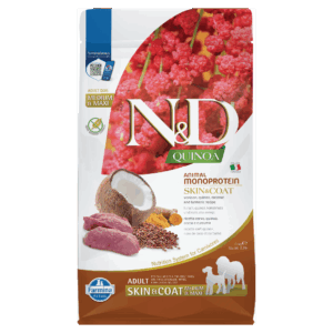 N&D Quinoa Skin & Coat Venison Dry Dog Food