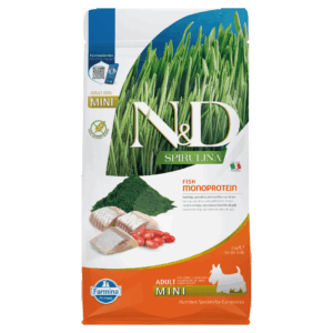 N&D Spirulina Herring, Spirulina AND Wolfberry Adult Dog Mini 2 KG
