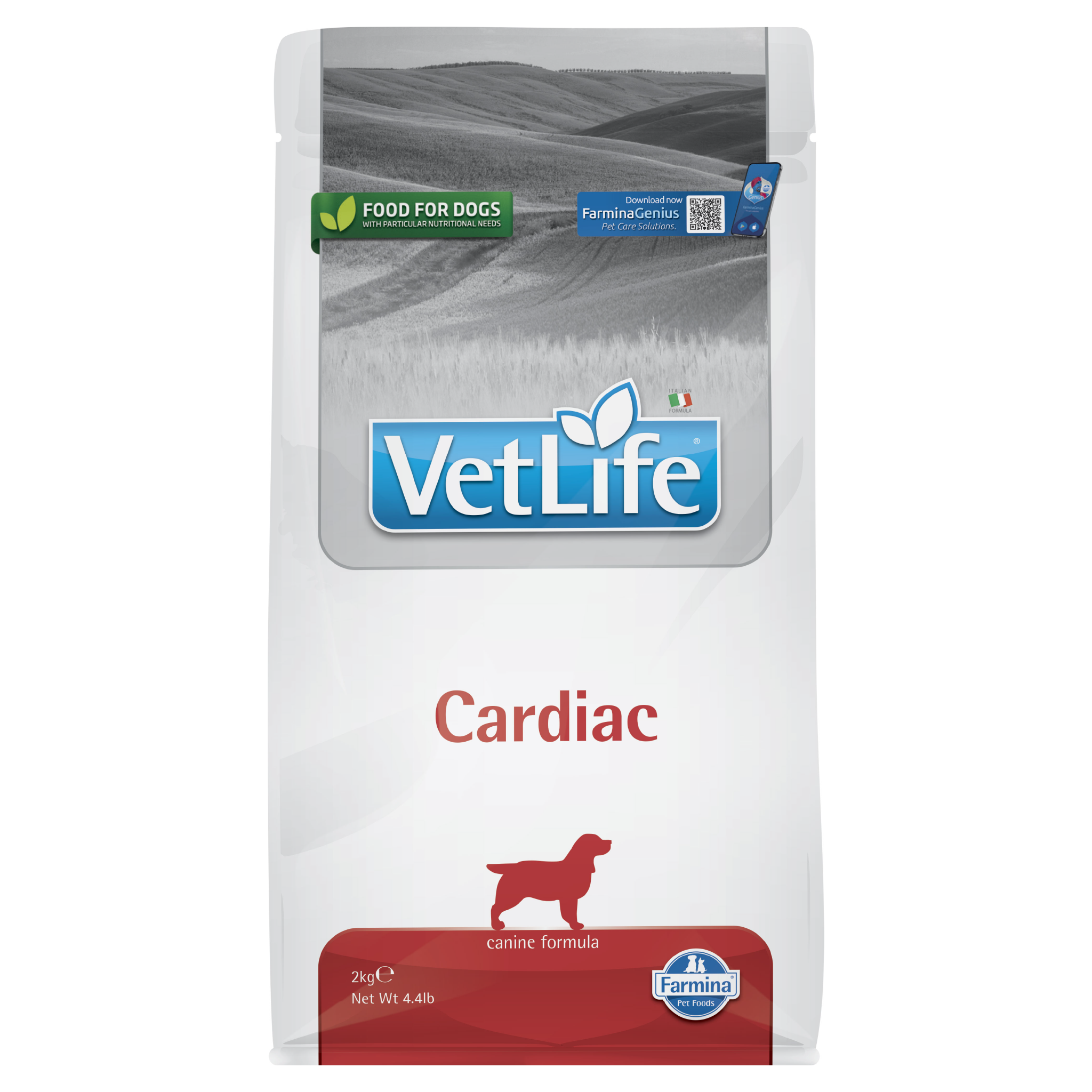 Vet Life Canine Cardiac Dry Kibbles 2kg