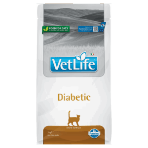 Vet Life Feline Diabetic Dry Kibbles 2kg
